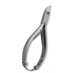 Nail Cutter, Double Spring W/Lock. Mirror Finish.